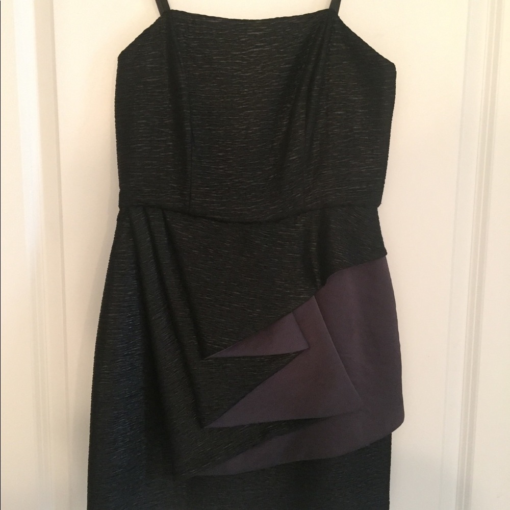 Black strapless BCBGeneration cocktail dress